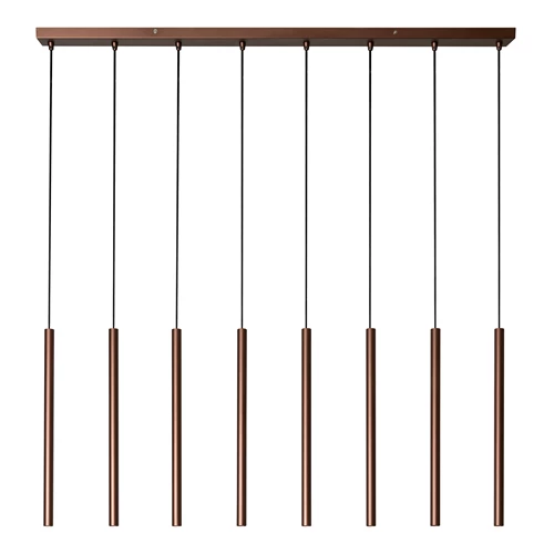 Lucide PHOENIX - Pendant light - LED Dim. - G9 - 8x3W 2700K - Coffee - Vibes - turned off